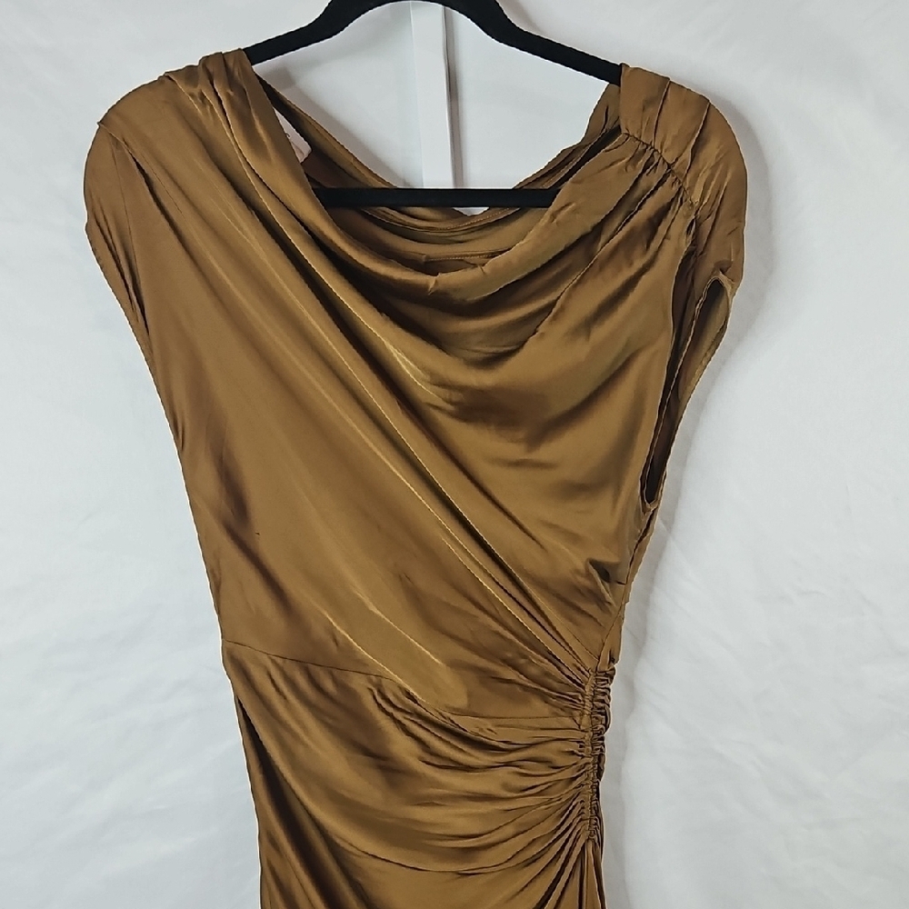 A.L.C. Penny Brown Dress Size O - Picture 4 of 11